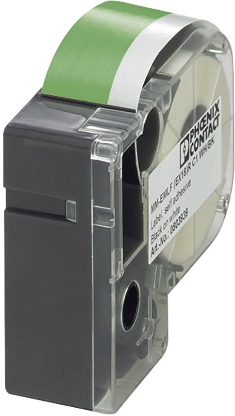 Étiquettes pour imprimantes à transfert thermique Phoenix Contact MM-EMLF (EX24)R C1 GN/WH 803954 vert, blanc 1 pc(s)