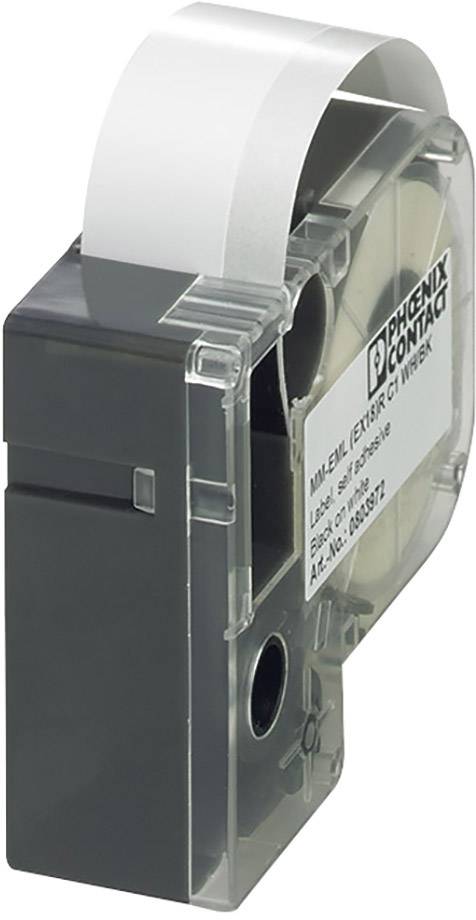 Étiquettes pour imprimantes à transfert thermique Phoenix Contact MM-EML (EX10)R C1 WH/BK 803970 blanc, noir 1 pc(s)