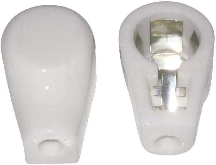 Capot d'anode 156802 Nombre de pôles: 1 Type de montage: châssis Matériau:Céramique 14 mm