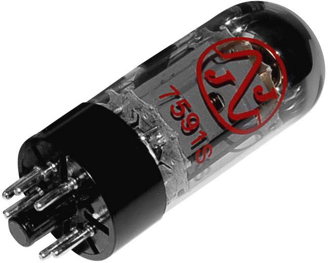 JJ JouJye 7591 Tube électronique Pentode à faisceau dirigé 300 V 75 mA Nombre de pôles: 7 Culot: octal Contenu 1 pc(s)