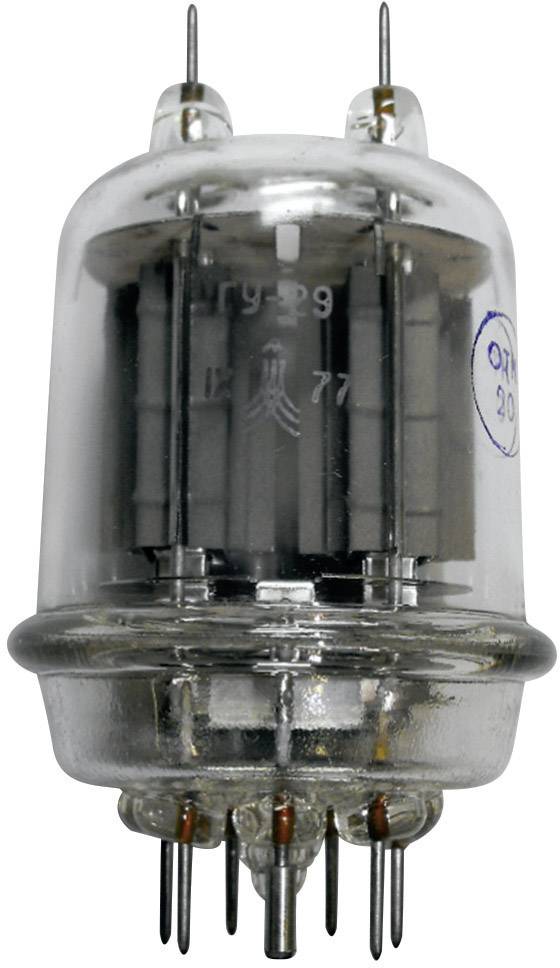 FESTO 829 B = GU 29 = SRS 4453 Tube électronique Tétrode à faisceau dirigé 600 V 110 mA Nombre de pôles: 7 Culot: septar Contenu
