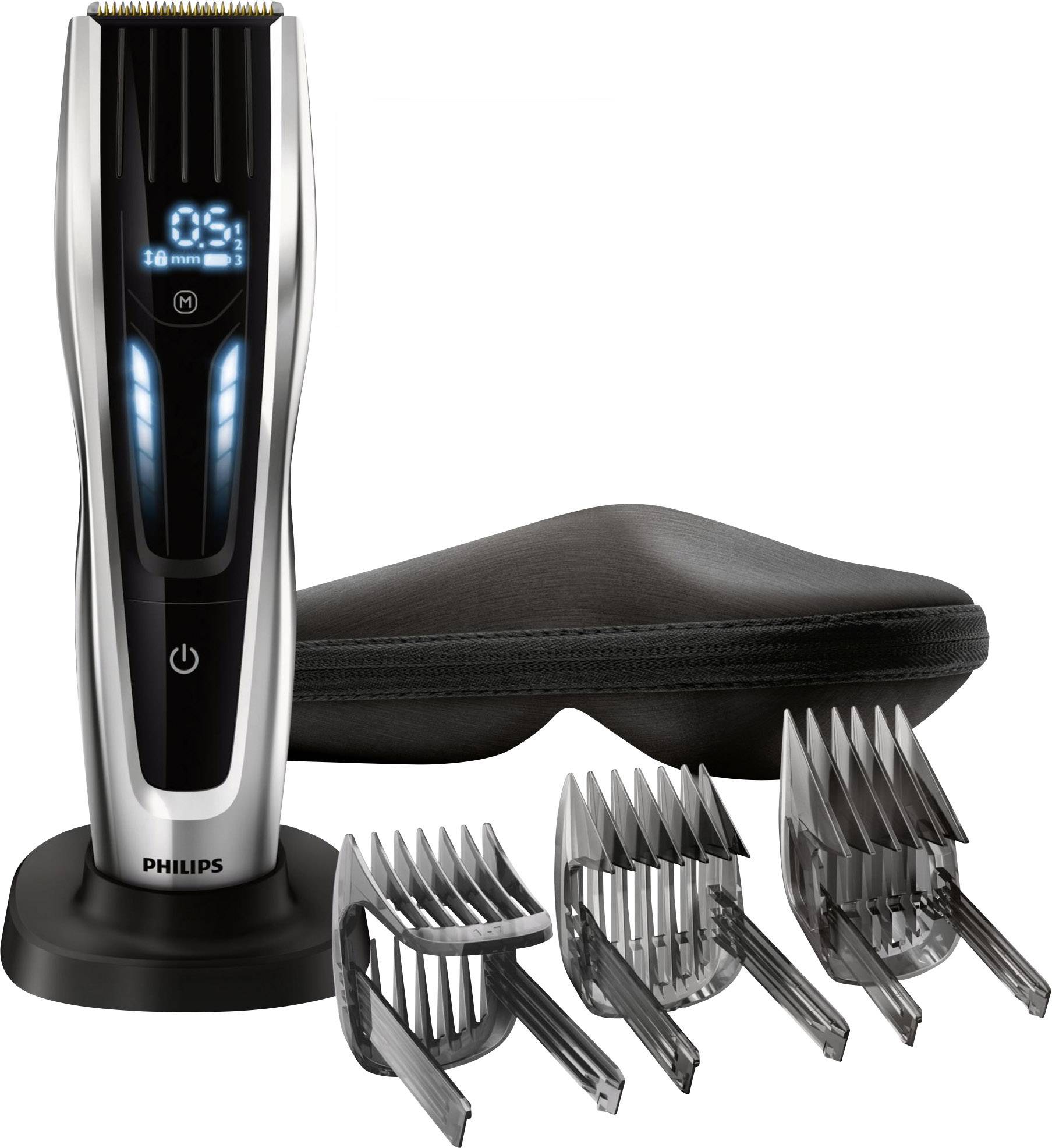 Philips Bodycare HC9450/20 Tondeuse à cheveux noir, argent