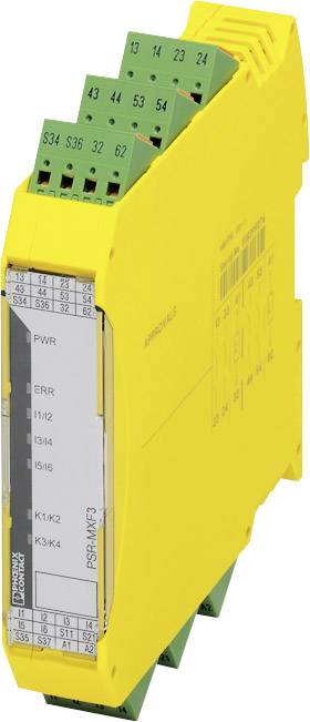 Relais de sécurité Phoenix Contact PSR-SPP-24DC/MXF3/4X1/2X2/B 2903258 Tension de fonctionnement: 24 V/DC 4 NO (T) (l x H x P) 22