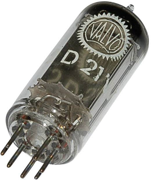 VALVO PL 21 = 2 D 21 Tube électronique Thyratron 650 V 500 mA Nombre de pôles: 7 Culot: B7G Contenu 1 pc(s)