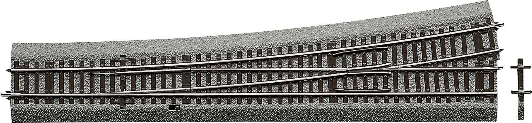 (H0) Voie Rocoline (avec ballast) 42582 Aiguillage, à gauche 345 mm 1 pc(s)