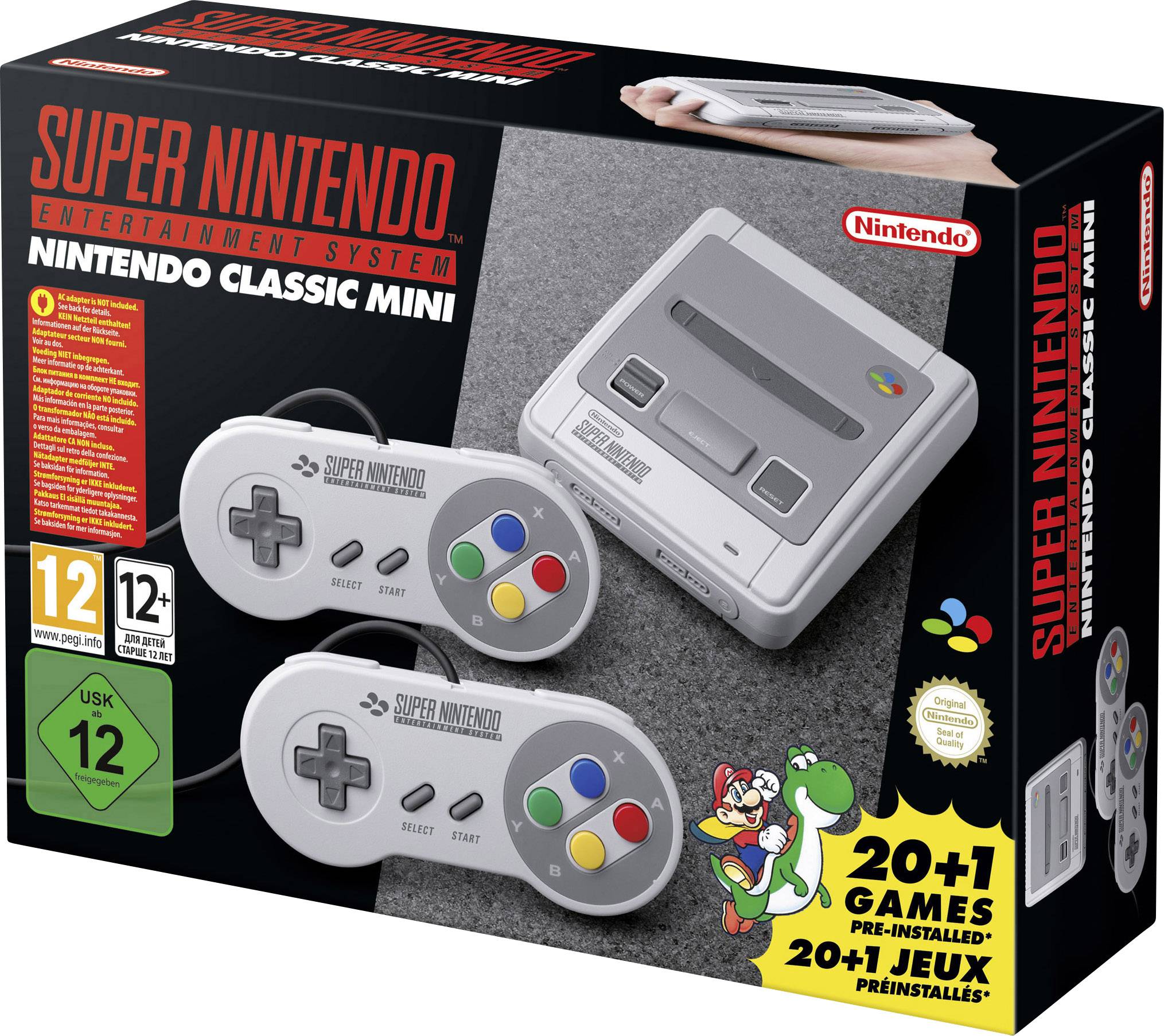 Nintendo Classic Grau inkl. 2 Controller