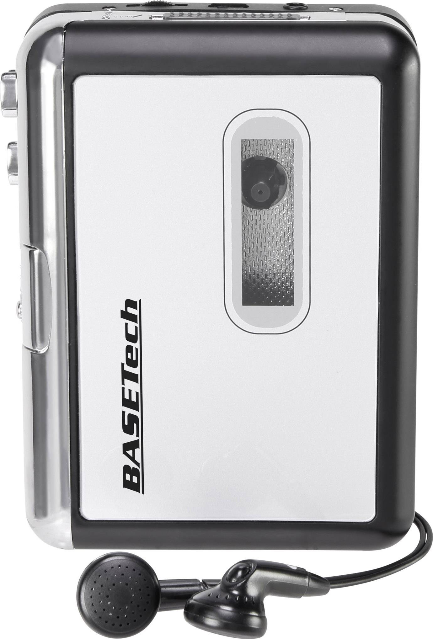 Convertisseur numérique de cassettes audio Basetech BT-USB-TAPE-100 avec écouteurs