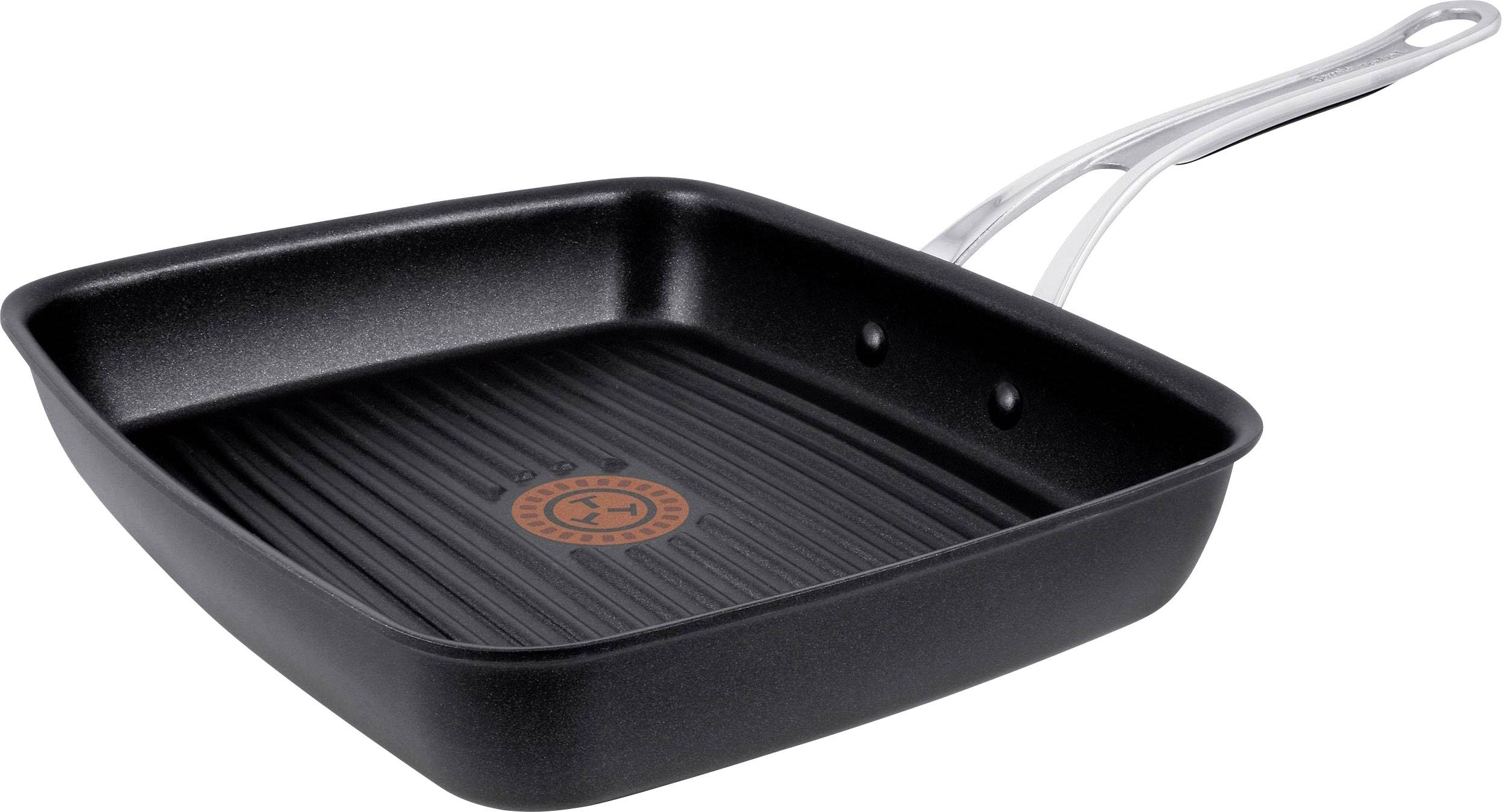 Poêle à griller Tefal « Jamie Oliver Premium Aluguss induction Wave » 23 x 27 cm
