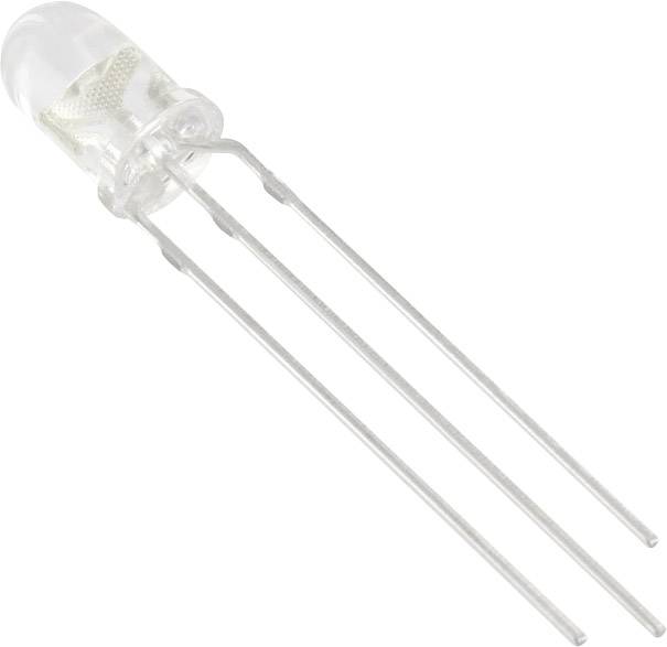 HuiYuan 5019R1G6C-DHB LED rouge, vert rond 5 mm 175 mcd, 75 mcd 35 ° 20 mA