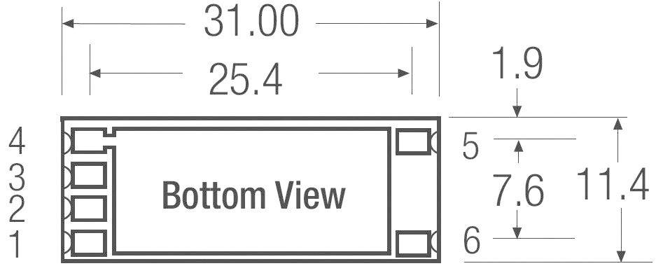 Driver LED Recom Lighting RCD-24-0.70/PL/B 36 V/DC 700 mA 1 pc(s)