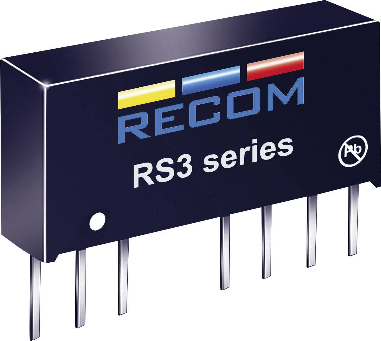 Convertisseur CC/CC pour circuits imprimés RECOM RS3-2412D Nbr. de sorties: 2 x 24 V/DC 12 V/DC, -12 V/DC 125 mA 3 W 1 pc(s)