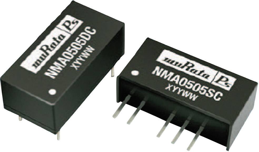 Convertisseur CC/CC pour circuits imprimés Murata Power Solutions NMA1212SC Nbr. de sorties: 2 x 12 V/DC 12 V/DC, -12 V/DC 42 mA