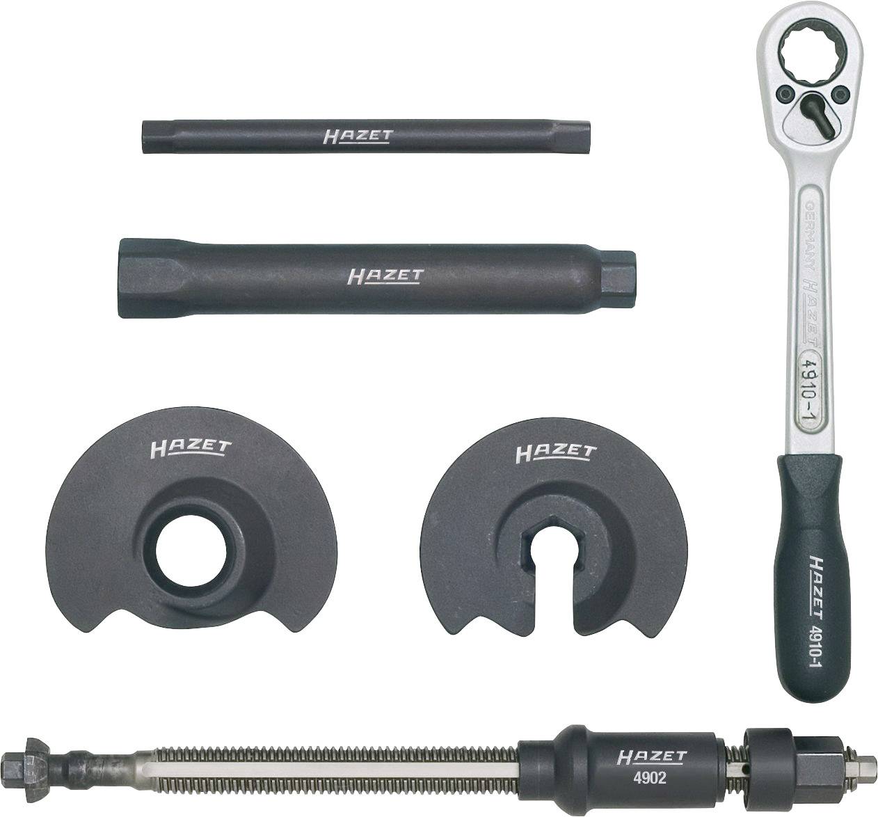 Set de tendeur à ressort intérieur 4902/6 Hazet 4902/6