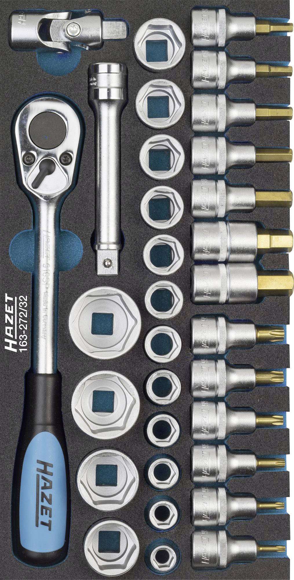 Hazet 163-272/32 Jeu d'outils