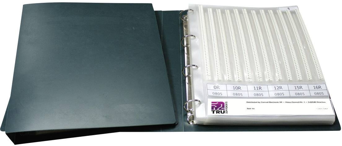 TRU COMPONENTS 1584526 TC-0402WGFE024KIT203 Jeu de résistances à couche épaisse CMS 0402 0.063 W 1 % 12100 pc(s)