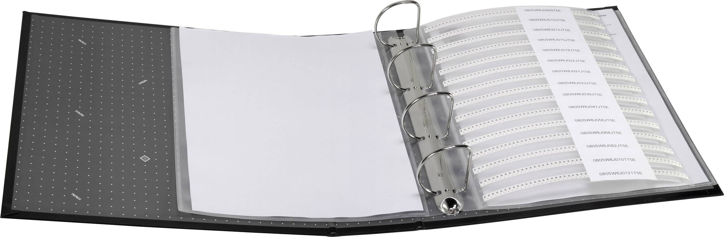 TRU COMPONENTS 1584237 TC-1206S4FE096KIT203 Jeu de résistances à couche épaisse CMS 1206 0.25 W 1 % 48200 pc(s)