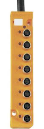 Répartiteur passif M8 filetage métal Lumberg Automation SB 8/LED 3-220 60637 1 pc(s)