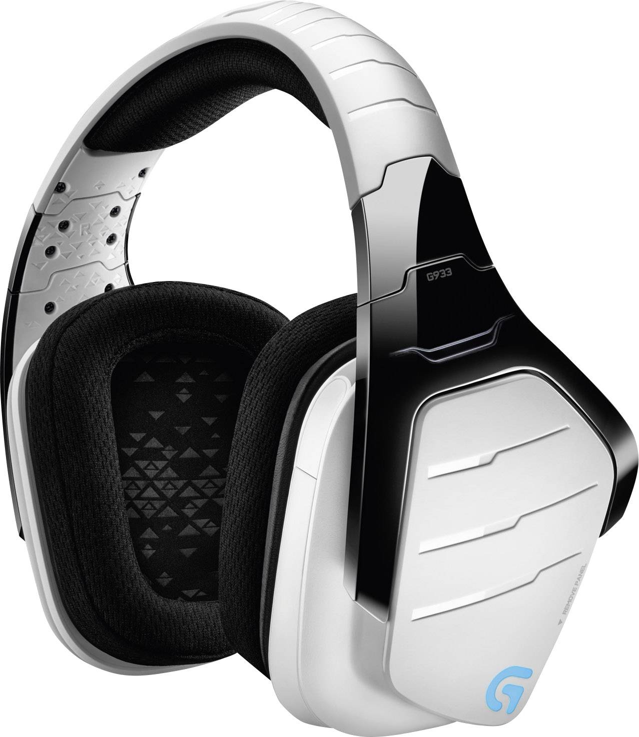 Logitech Gaming G933 Artemis Spectrum™ Gaming Headset USB, 3.5 mm Klinke schnurlos Over Ear Weiß
