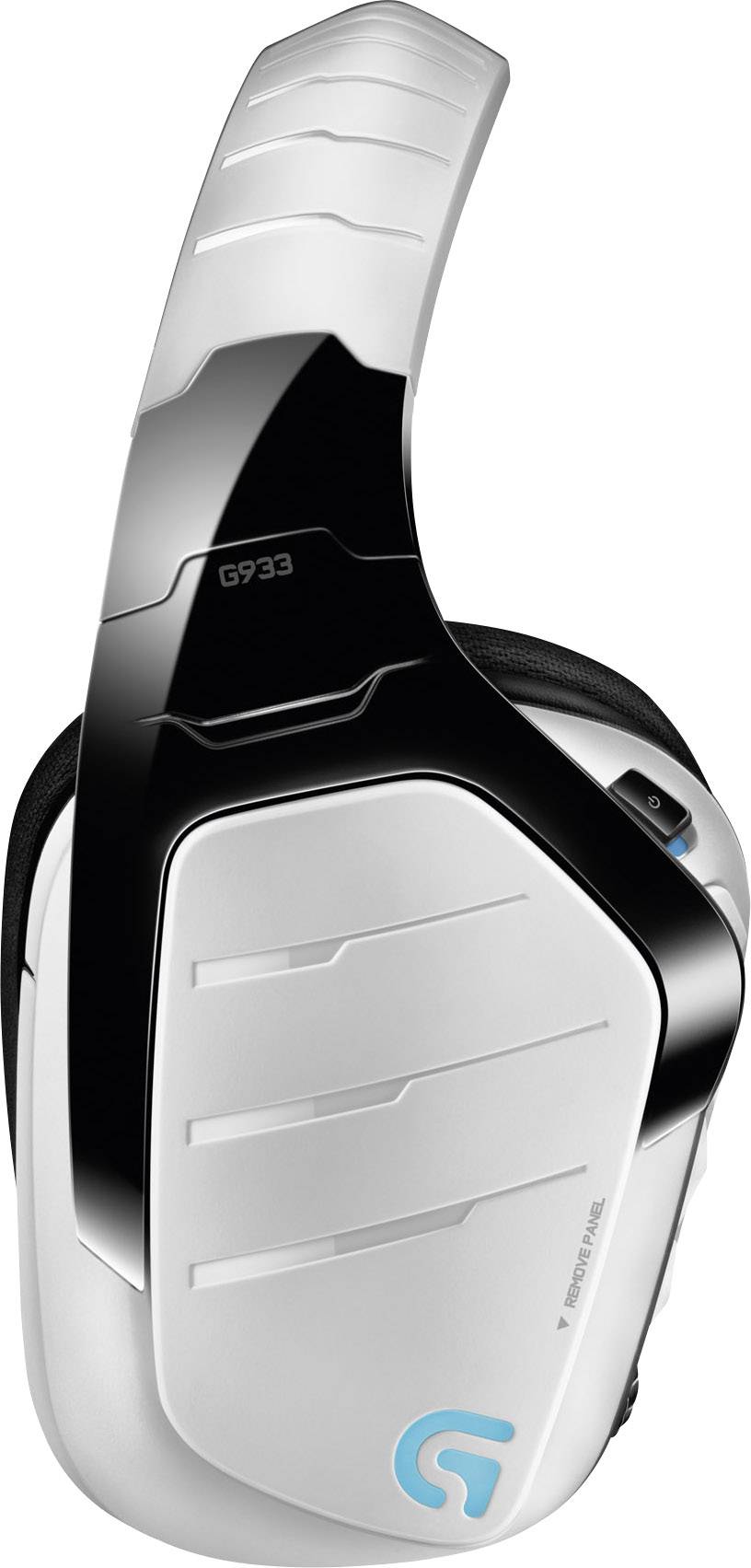 Logitech Gaming G933 Artemis Spectrum™ Gaming Headset USB, 3.5 mm Klinke schnurlos Over Ear Weiß