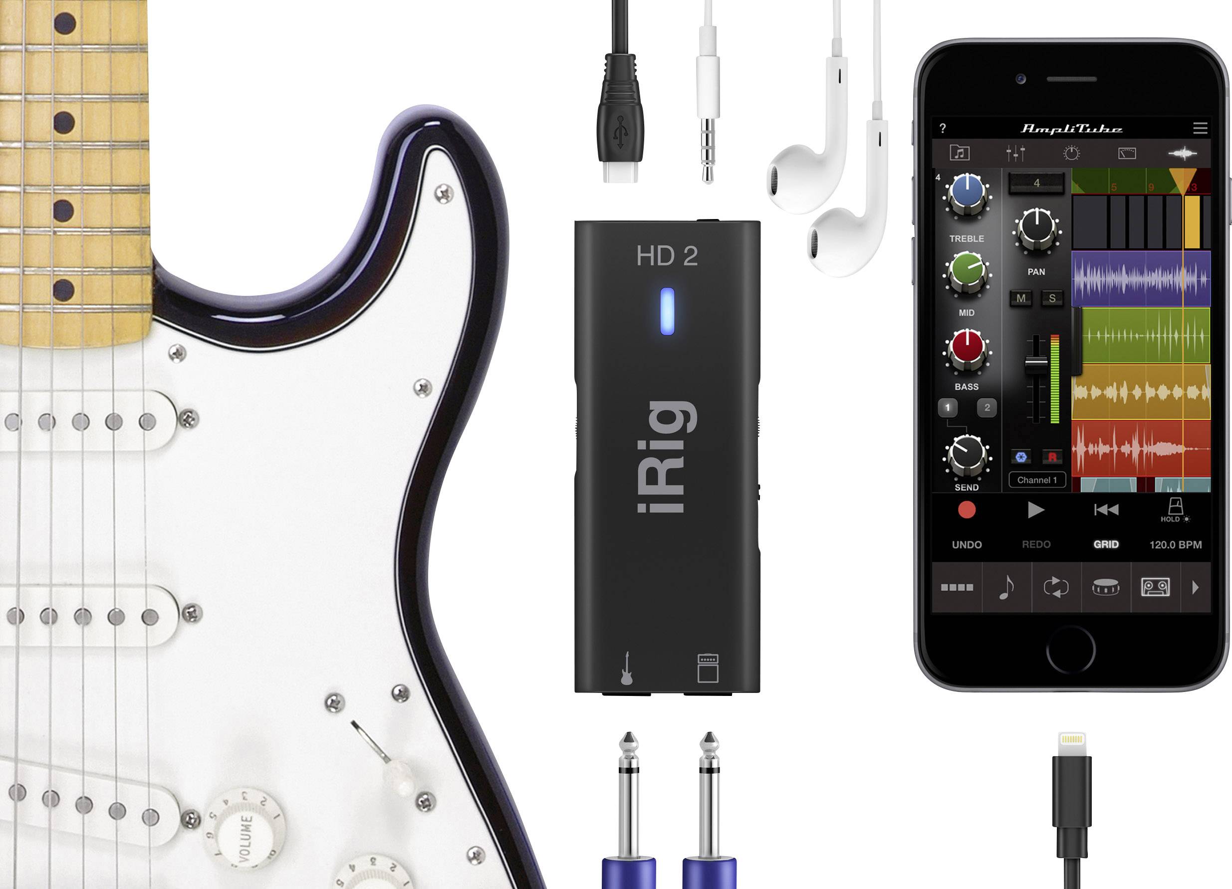 Interface guitare IK Multimedia iRig HD-2