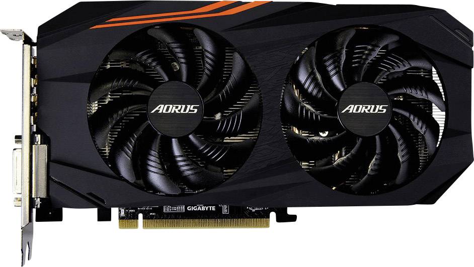 Gigabyte Grafikkarte AMD Radeon RX 570 Aorus 4 GB GDDR5-RAM PCIe x16 HDMI™, DVI, DisplayPort