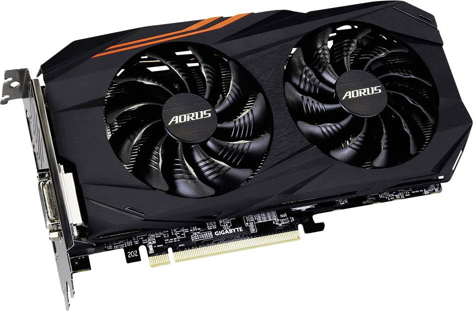 Gigabyte Grafikkarte AMD Radeon RX 570 Aorus 4 GB GDDR5-RAM PCIe x16 HDMI™, DVI, DisplayPort