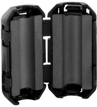 TRU COMPONENTS TC-KFR70 TC-KFR70 Perle ferrite 150 Ω Ø câble (max.) 7 mm (Ø x H) 17 mm x 15.5 mm