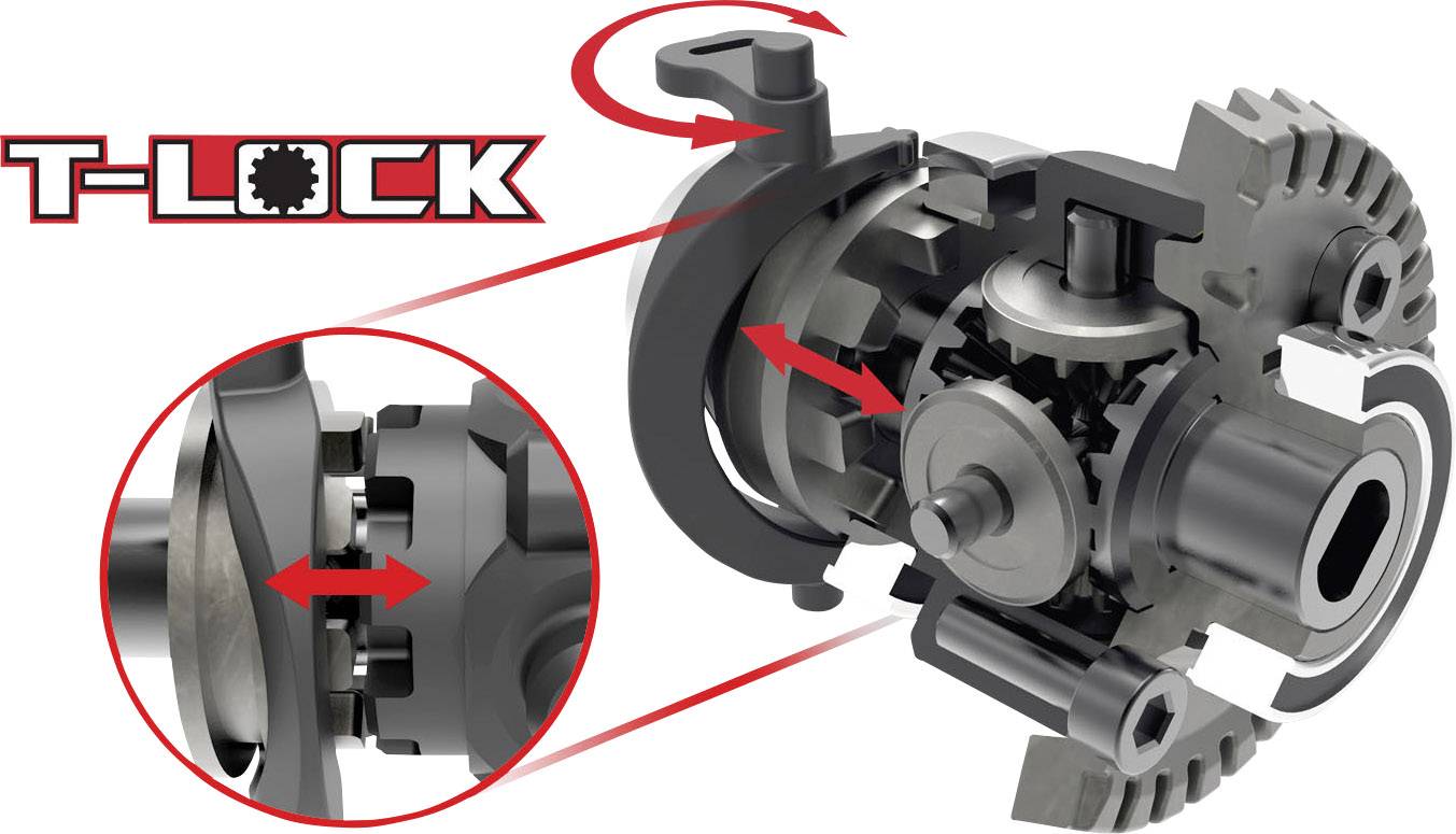 Traxxas Landrover Defender Rouge brushed Auto RC électrique Crawler 4 roues motrices (4WD) prêt à fonctionner (RtR) 2,4 GHz