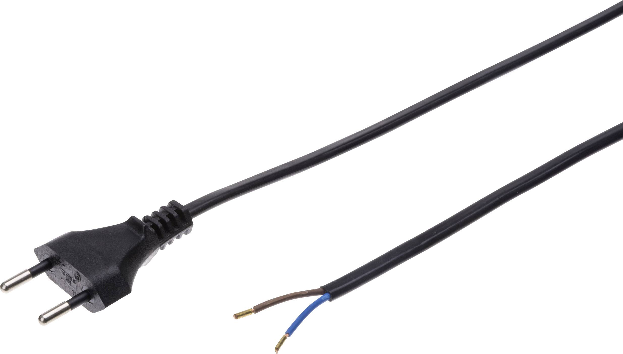 Max Hauri AG 114311 alimentation Cordon électrique noir 2.00 m