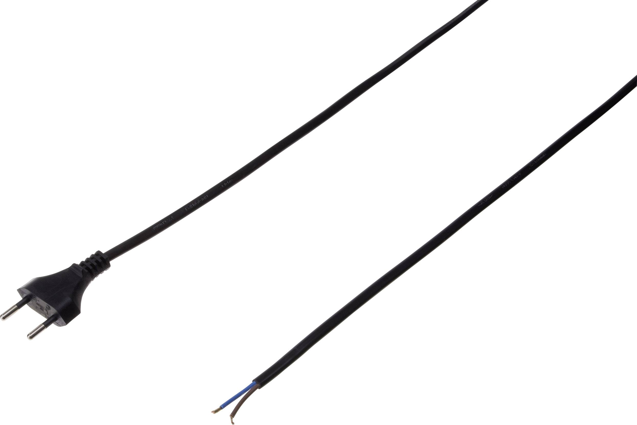 Max Hauri AG 114313 alimentation Cordon électrique noir 3.00 m