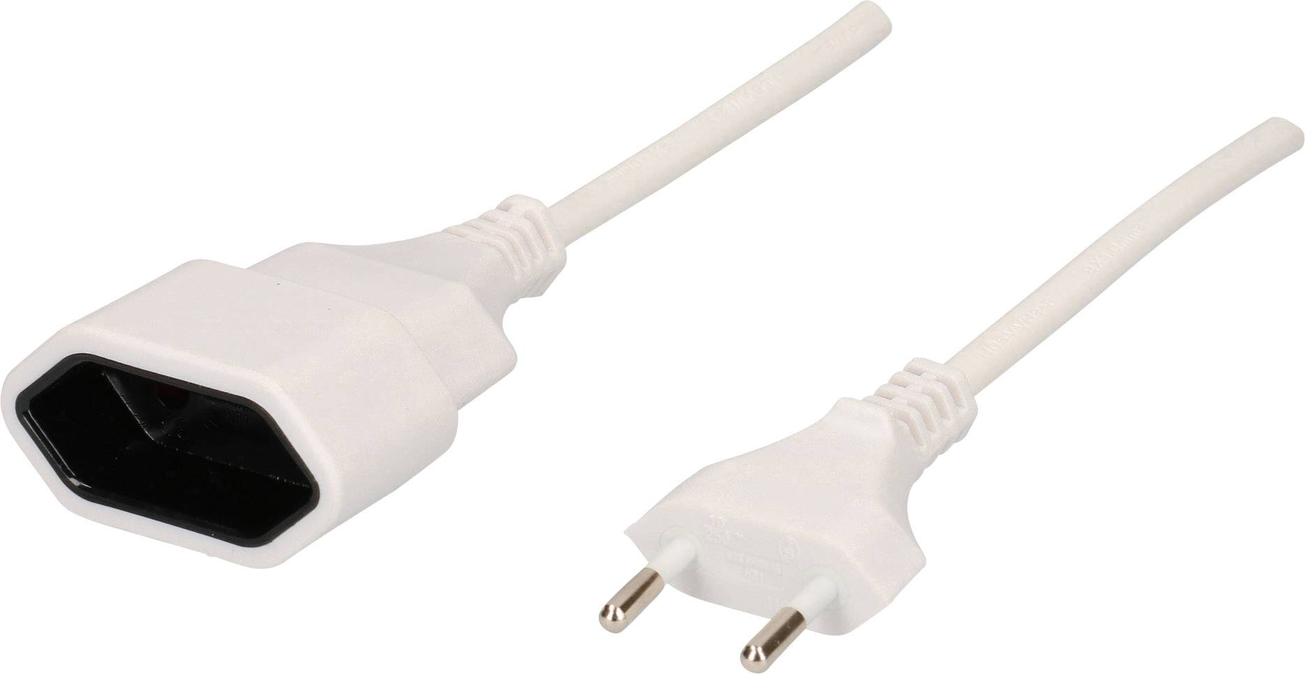 Max Hauri AG 129814 alimentation Rallonge blanc 5.00 m