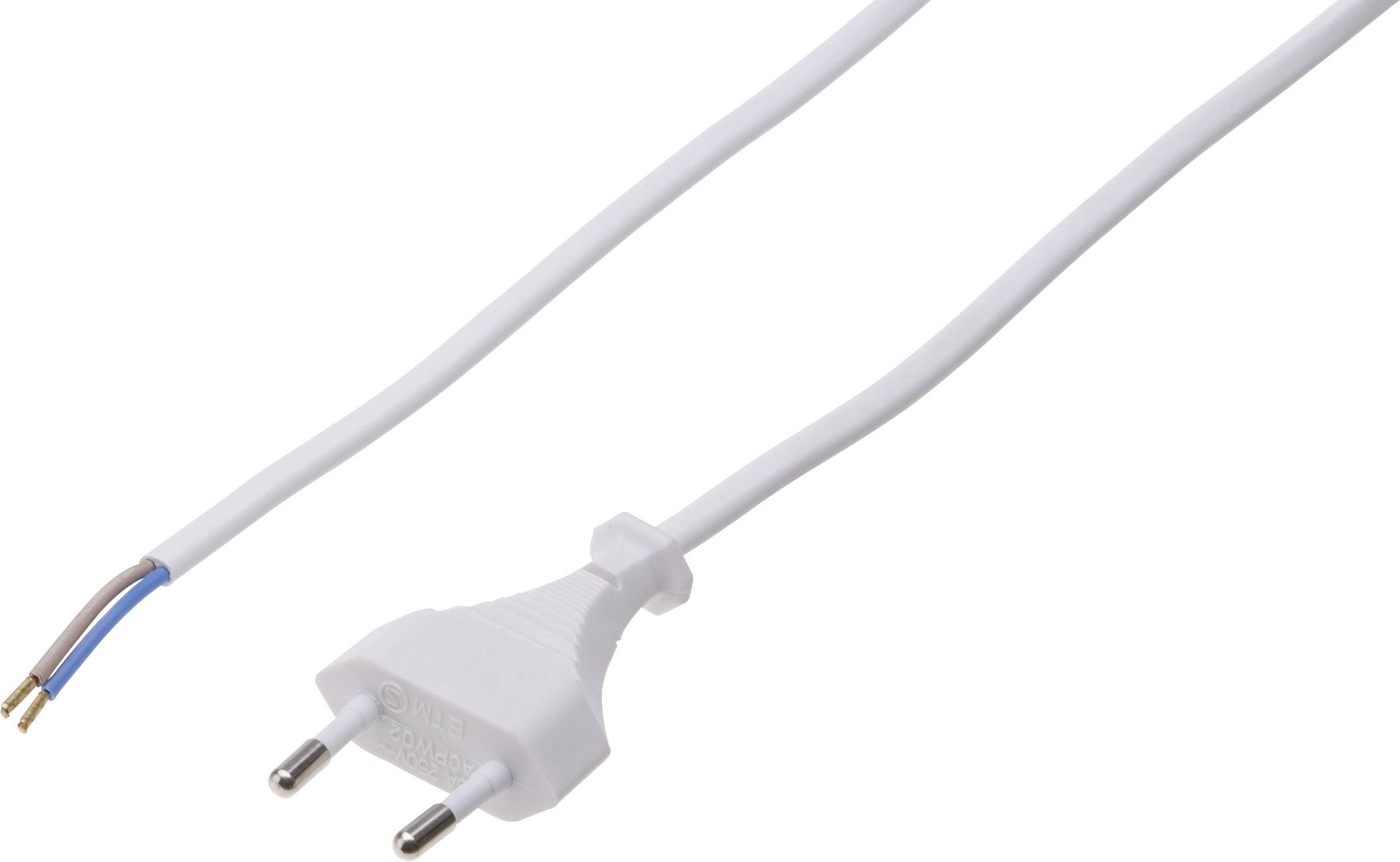 Max Hauri AG 114347 alimentation Cordon électrique blanc 3.00 m