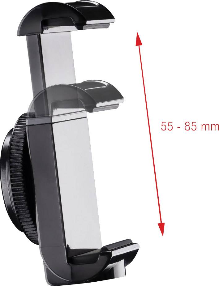 Mantona SM-850 Fixation pour smartphone Filetage intérieur 1/4"