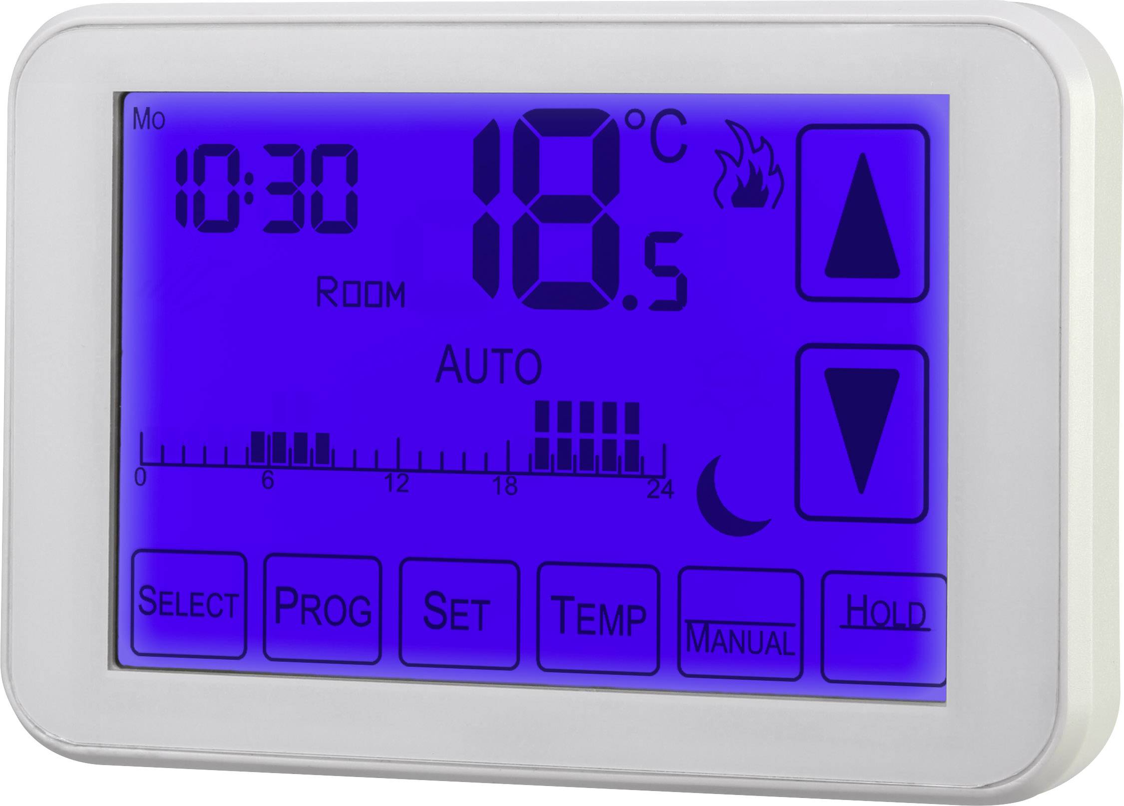 Sygonix Raumthermostat Wochenprogramm 5 bis 30 °C inkl. Bluetooth