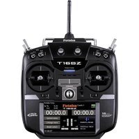Futaba T16SZ Mode 2 Radiocommande manuelle 2,4 GHz Nombre de canaux: 16 avec récepteur Futaba T16SZ Mode 2 Radiocommande manuelle 2,4 GHz Nombre de canaux: 16 avec récepteur
