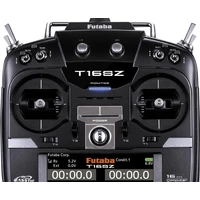 Futaba T16SZ Mode 2 Radiocommande manuelle 2,4 GHz Nombre de canaux: 16 avec récepteur Futaba T16SZ Mode 2 Radiocommande manuelle 2,4 GHz Nombre de canaux: 16 avec récepteur