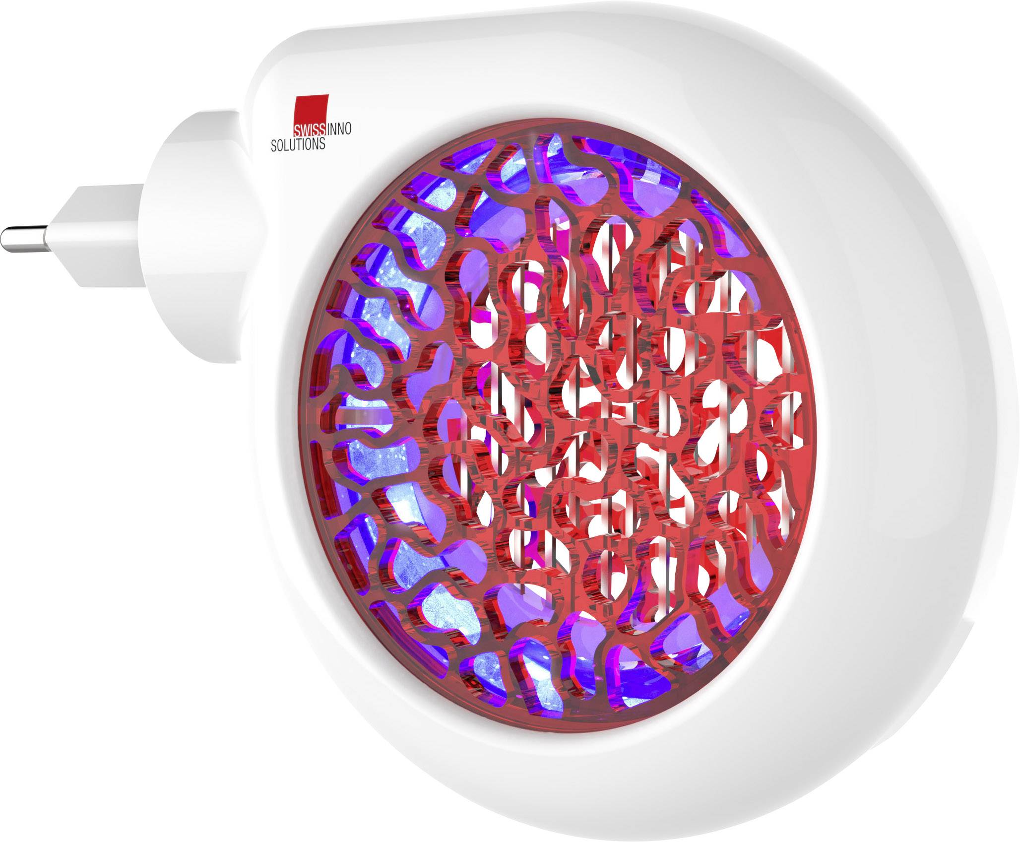 Destructeur d'insectes UV 3 W Swissinno 1 243 001 (L x l x H) 145 x 35 x 100 mm blanc, rouge 1 pc(s)