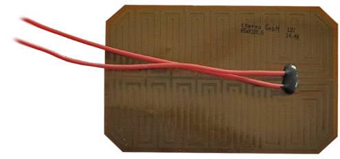 Thermo TECH polyimide Feuille chauffante autocollant 12 V/DC, 12 V/AC 14.4 W Indice de protection IPX4 (L x l) 100.5 mm x 65 mm