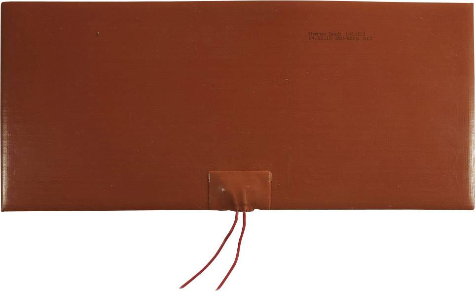 Thermo TECH silicone Feuille chauffante autocollant 24 V/DC, 24 V/AC 235 W Indice de protection IPX7 (L x l) 310 mm x 140 mm
