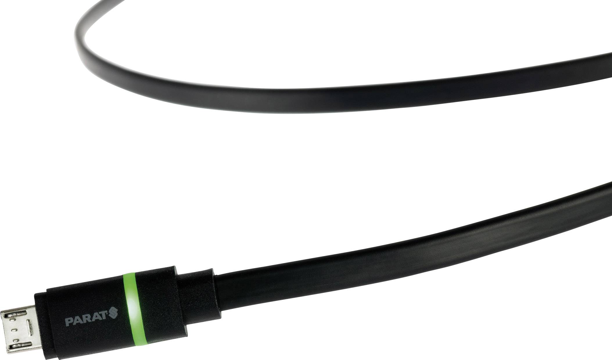 Parat de téléphone portable Cordon 0.50 m Micro USB, USB