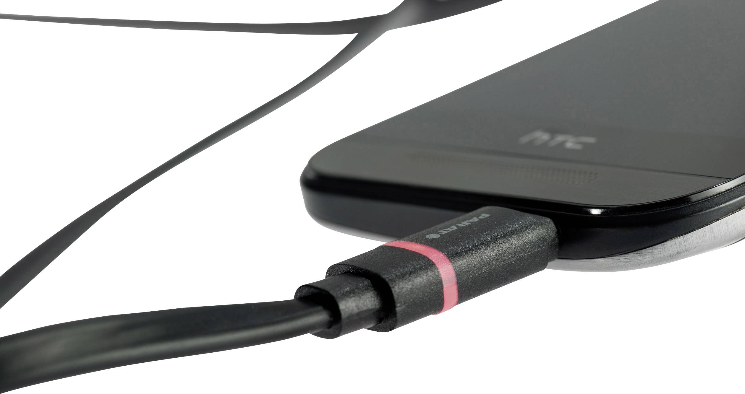 Parat de téléphone portable Cordon 0.50 m Micro USB, USB