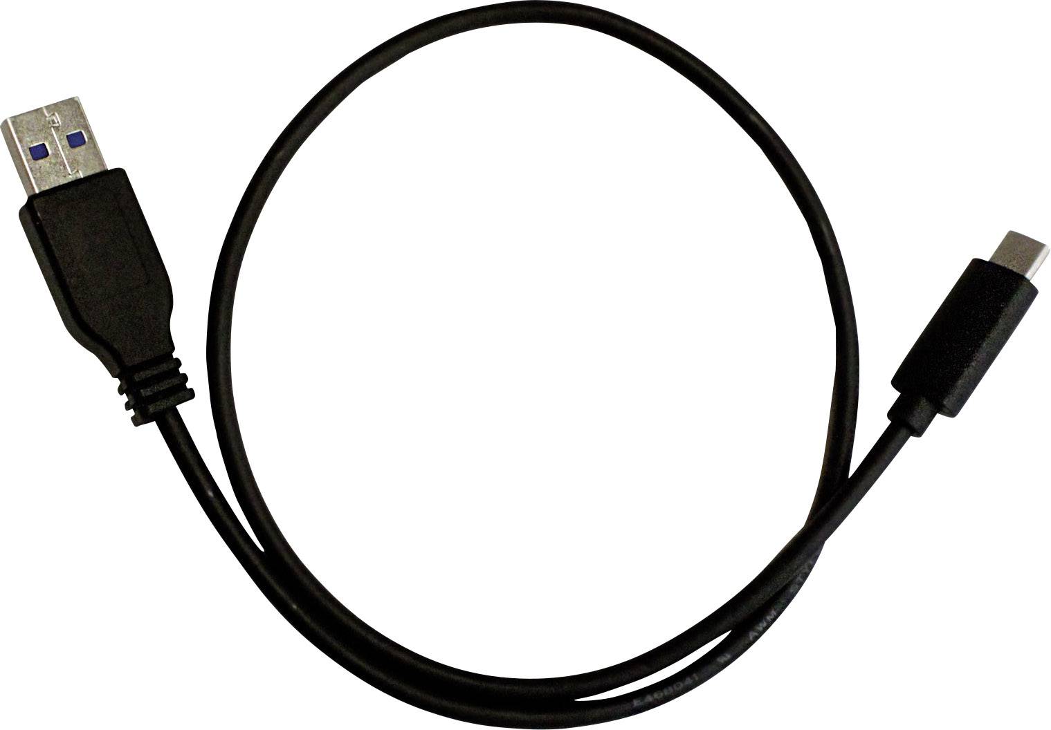 Parat de téléphone portable Cordon 1.00 m USB-C®, USB