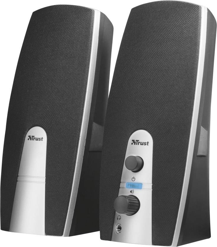 Trust MiLa 2.0 Enceintes PC filaire 5 W noir, argent