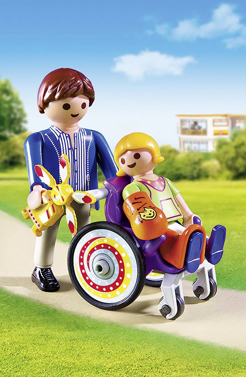 Playmobil - Kind im Rollstuhl