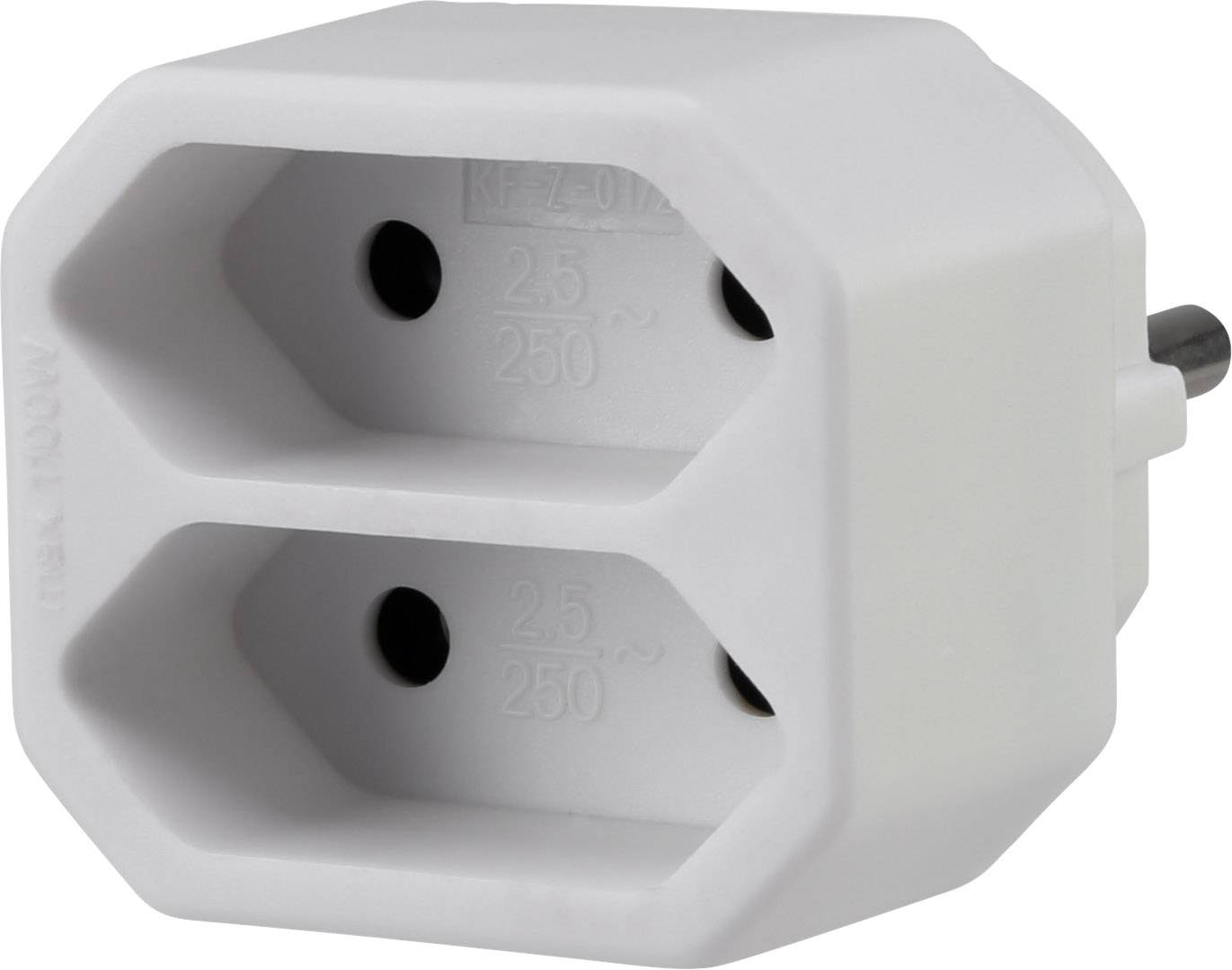 Basetech 1596298 1 pièce Bloc multiprise blanc