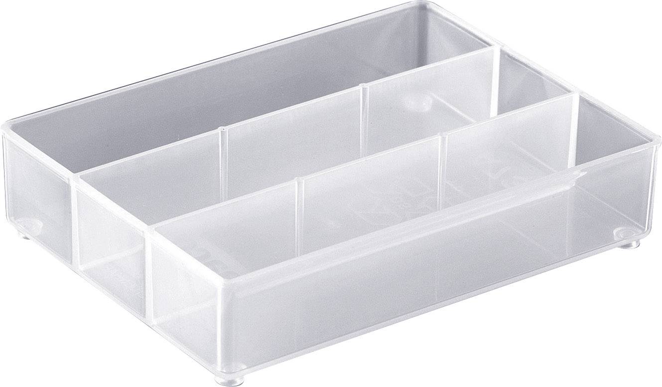 raaco Insert de coffret de rangement (L x l x H) 109 x 79 x 24 mm Nombre de compartiments: 3 Contenu 1 pc(s)