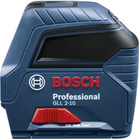 Bosch Professional GLL 2-10 Laser à lignes autonivelant, avec sacoche Portée (max.): 10 m Bosch Professional GLL 2-10 Laser à lignes autonivelant, avec sacoche Portée (max.): 10 m