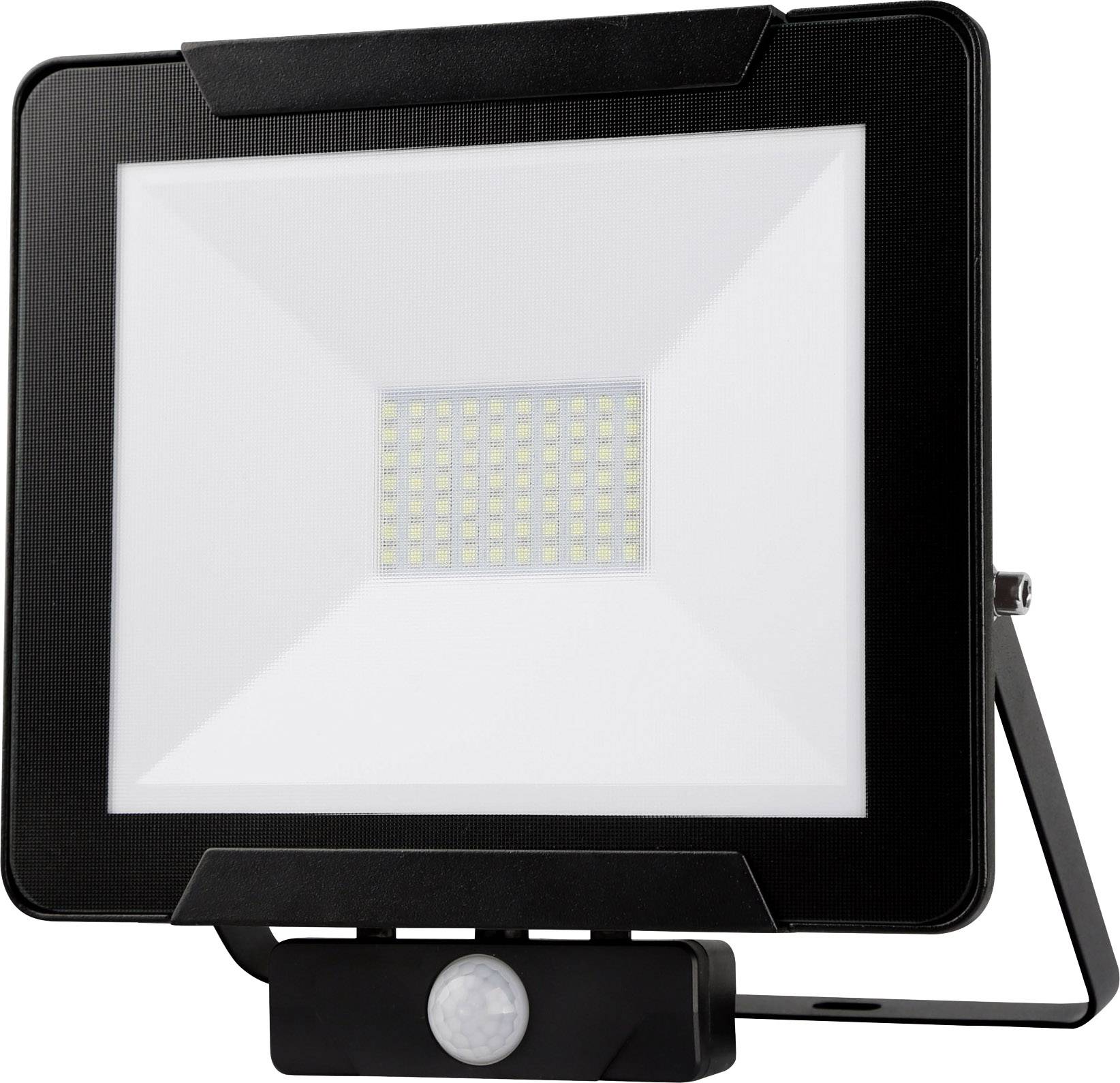 Projecteur LED extérieur avec détecteur de mouvements N/A Megatron ispot® 50 W noir