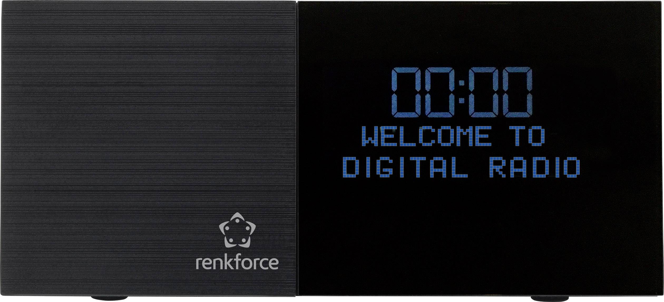 Renkforce RF-DAB-AP Adaptateur radio DAB+, FM noir
