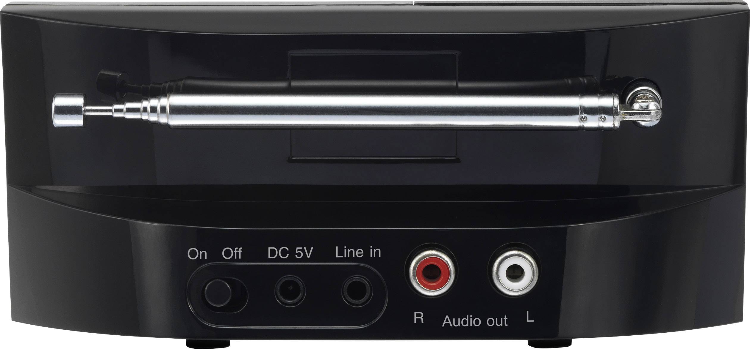Renkforce RF-DAB-AP Adaptateur radio DAB+, FM noir